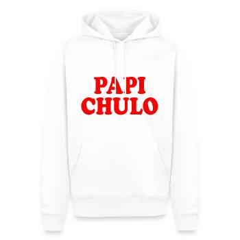 Papi chulo - Männer Premium Bio Hoodie - Weiß - Vorne - Nico (187cm)