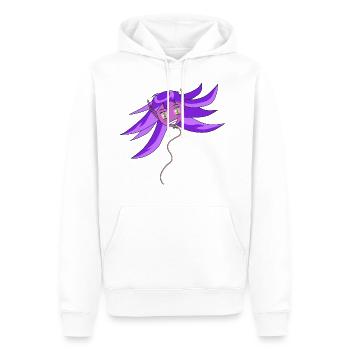 Kobold-Luftballon - Männer Premium Bio Hoodie - Weiß - Vorne - Nico (187cm)
