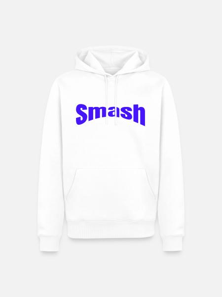 Briser - Sweat à capuche Premium bio Homme - blanc