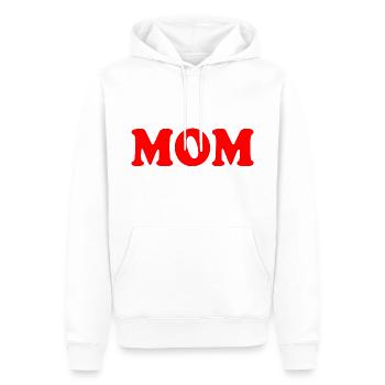 Mom - Männer Premium Bio Hoodie - Weiß - Vorne - Nico (187cm)