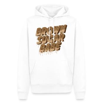 Juneteenth Black History Day Pride Gift - Men’s Premium Organic Hoodie - white - Front - Nico (187cm)