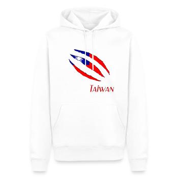 Taiwan claws tailwan - Männer Premium Bio Hoodie - Weiß - Vorne - Nico (187cm)