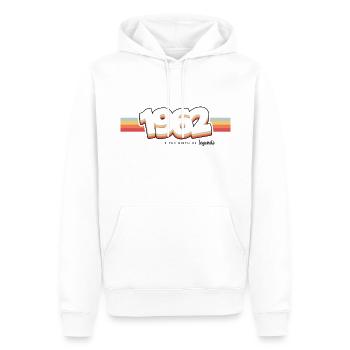 1962 Die Geburt der Legenden - Männer Premium Bio Hoodie - Weiß - Vorne - Nico (187cm)