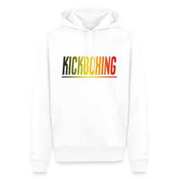 KICKBOXEN BOXER GESCHENK SPORT BELGIEN - Männer Premium Bio Hoodie - Weiß - Vorne - Nico (187cm)
