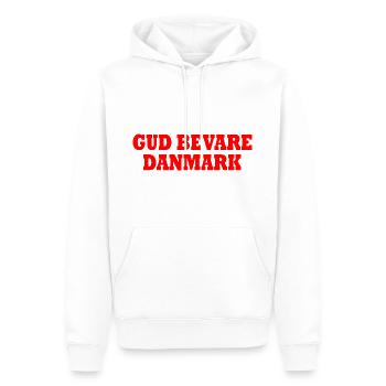 Gud bevare danmark - Sweat à capuche Premium bio Homme - blanc - Devant - Nico (187cm)