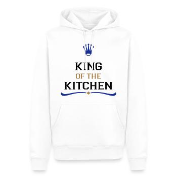 kochen - Männer Premium Bio Hoodie - Weiß - Vorne - Nico (187cm)