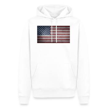 american eagle - Men’s Premium Organic Hoodie - white - Front - Nico (187cm)