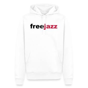 Free Jazz - Männer Premium Bio Hoodie - Weiß - Vorne - Nico (187cm)