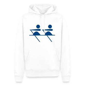 paddle boat sail boat ruderboot segelboot18 - Männer Premium Bio Hoodie - Weiß - Vorne - Nico (187cm)