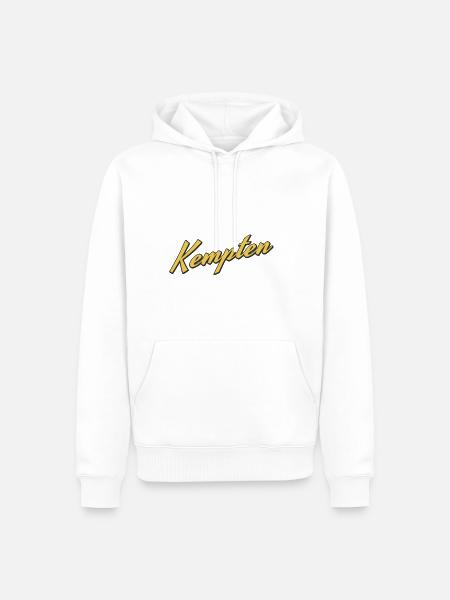 Kempten - Männer Premium Bio Hoodie - Weiß