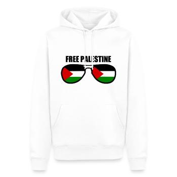 Free palestine - Männer Premium Bio Hoodie - Weiß - Vorne - Nico (187cm)