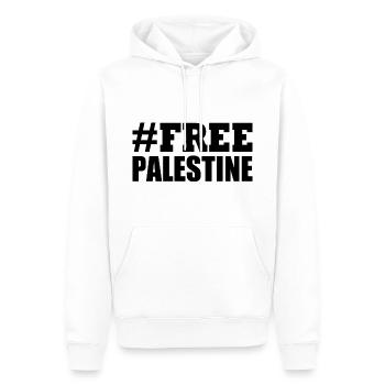 Free palestine - Männer Premium Bio Hoodie - Weiß - Vorne - Nico (187cm)
