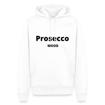 Prosecco Mood - Männer Premium Bio Hoodie - Weiß - Vorne - Nico (187cm)