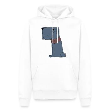 Raphael Lartigues - Men’s Premium Organic Hoodie - white - Front - Nico (187cm)