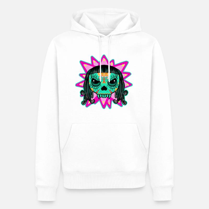 Vampire - Sweat à capuche Premium bio Homme - blanc