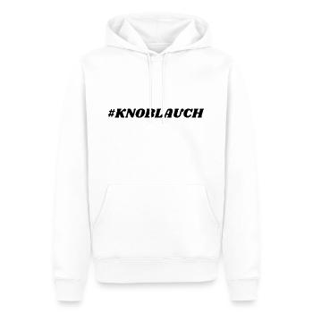 Knoblauch - Männer Premium Bio Hoodie - Weiß - Vorne - Nico (187cm)