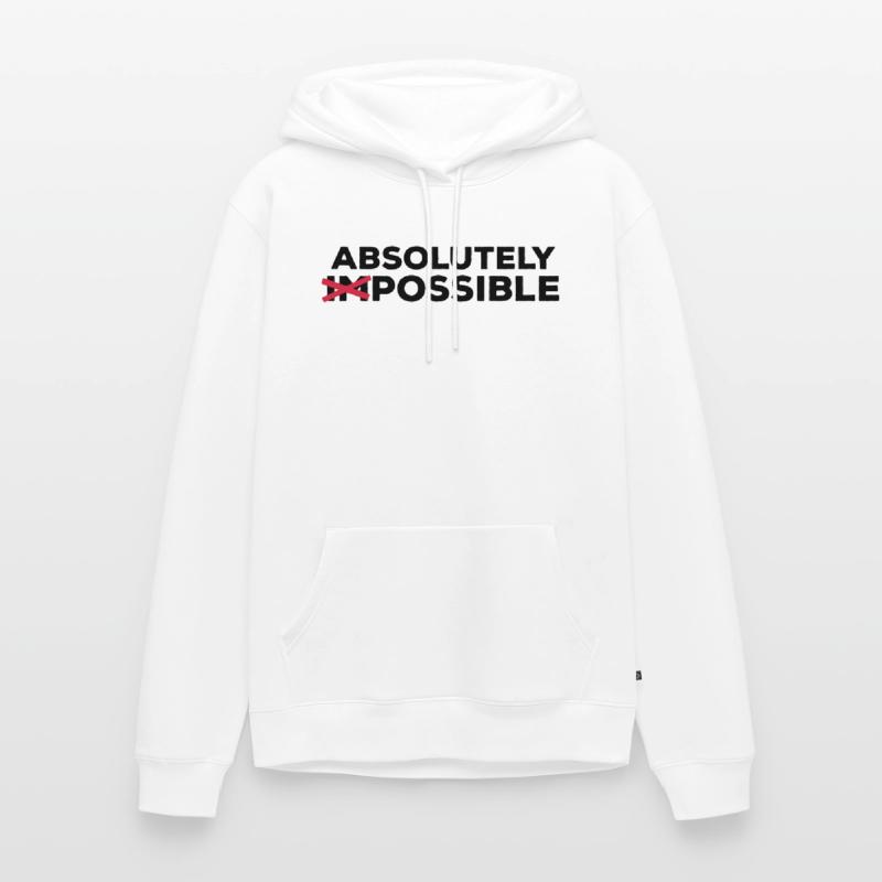 absolutely possible possible way out solution Optimist Men’s Premium Organic Hoodie