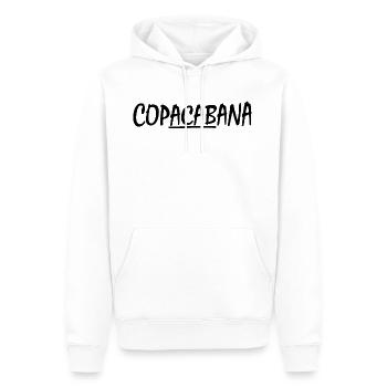 copacabana acab schwarz - Männer Premium Bio Hoodie - Weiß - Vorne - Nico (187cm)