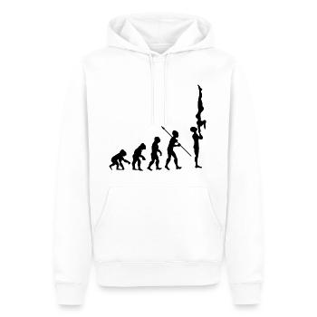 Evolution Gymnastics Gymnastics Acrobatics Gymnastics - Men’s Premium Organic Hoodie - white - Front - Nico (187cm)