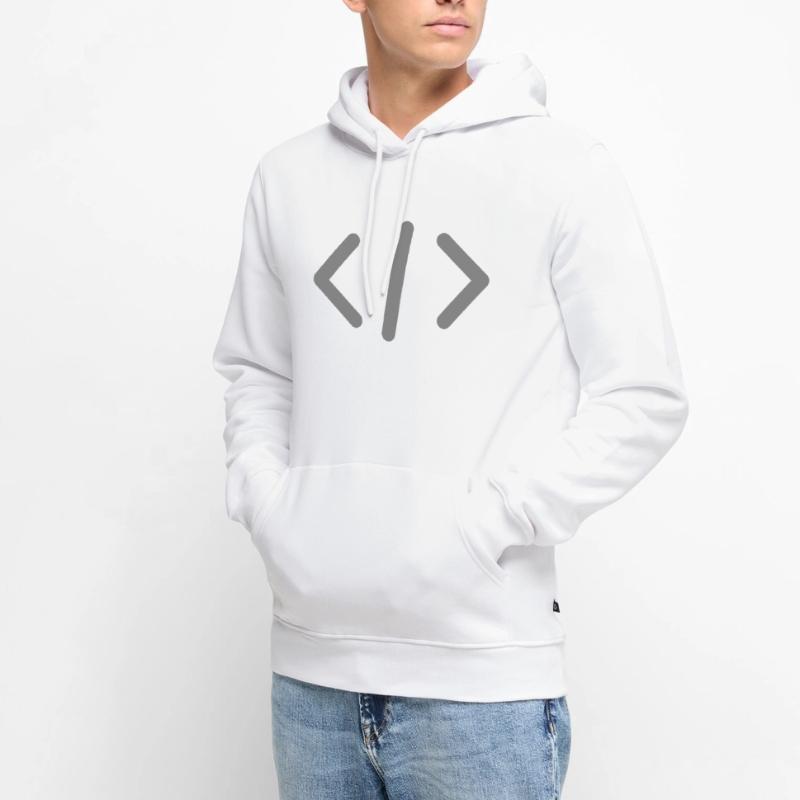 Code / Html Men’s Premium Organic Hoodie