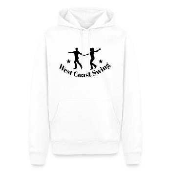 West Coast Swing WCS Westie Tanzen Geschenk Tanz - Männer Premium Bio Hoodie - Weiß - Vorne - Nico (187cm)