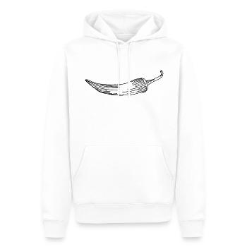 chilli - Männer Premium Bio Hoodie - Weiß - Vorne - Nico (187cm)