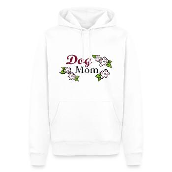 Dog Mom Hunde Mami - Männer Premium Bio Hoodie - Weiß - Vorne - Nico (187cm)