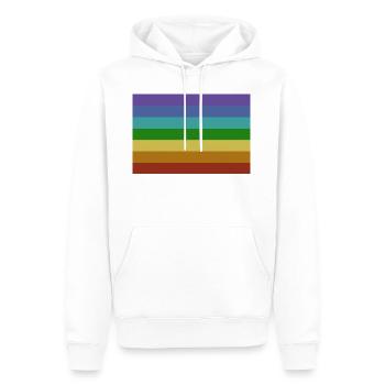 Pace Flagge - Männer Premium Bio Hoodie - Weiß - Vorne - Nico (187cm)