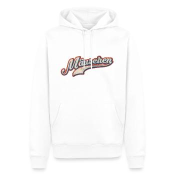 Mäuschen Kosenamen Fun - Männer Premium Bio Hoodie - Weiß - Vorne - Nico (187cm)