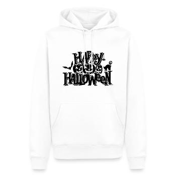 Joyeux Halloween! - Sweat à capuche Premium bio Homme - blanc - Devant - Nico (187cm)