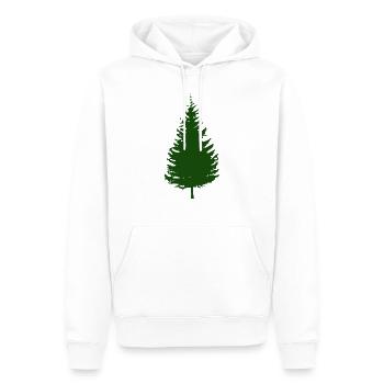 A green fir tree for christmas - Men’s Premium Organic Hoodie - white - Front - Nico (187cm)