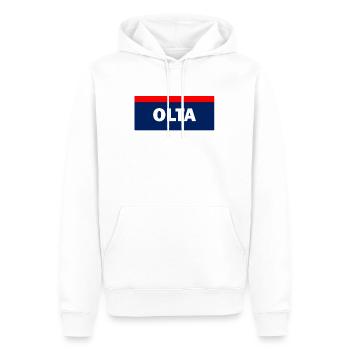 OLTA KÄRNTEN ÖSTERREICH KLAGENFURT VILLACH POLIZEI - Männer Premium Bio Hoodie - Weiß - Vorne - Nico (187cm)