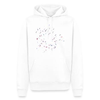 Paragliding Competition Gleitschirm Wettbewerb CP - Men’s Premium Organic Hoodie - white - Front - Nico (187cm)