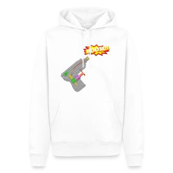 Water gun boom - Men’s Premium Organic Hoodie - white - Front - Nico (187cm)