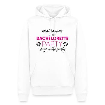 Junggesellinnenabschied - Männer Premium Bio Hoodie - Weiß - Vorne - Nico (187cm)