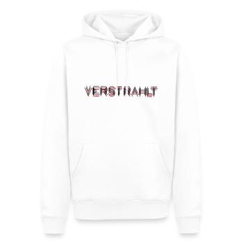Verstrahlt Anaglyph 3D Druff Geschenk LSD - Männer Premium Bio Hoodie - Weiß - Vorne - Nico (187cm)