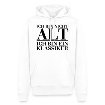 I'm not old I'm a fun classic - Men’s Premium Organic Hoodie - white - Front - Nico (187cm)