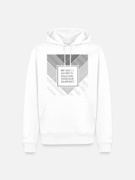 Himmiherrgotzaggramentzefix ..... - Men’s Premium Organic Hoodie - white