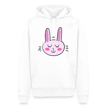 Luftballons Herz liebe Geschenk cool freshe - Männer Premium Bio Hoodie - Weiß - Vorne - Nico (187cm)