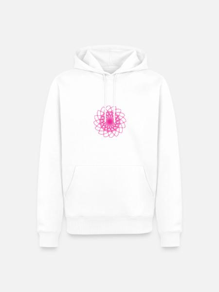 sb pattern pattern - Sweat à capuche Premium bio Homme - blanc