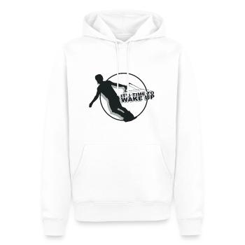 Wakeboarding - Männer Premium Bio Hoodie - Weiß - Vorne - Nico (187cm)