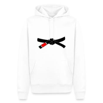 Gift Idea Jiu Jitsu Black Belt Team - Men’s Premium Organic Hoodie - white - Front - Nico (187cm)