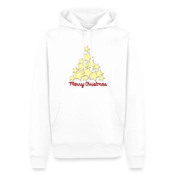 Christmas Christmas Christmas Christmas - Men’s Premium Organic Hoodie - white - Front - Nico (187cm)