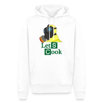 Bad Meth Gasmaske Breaking Drogen Lets Cook Kochen - Männer Premium Bio Hoodie - Weiß - Vorne - Nico (187cm)