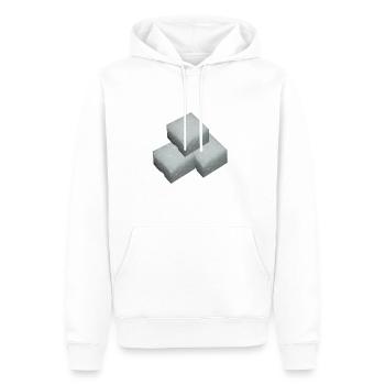 Zucker - Männer Premium Bio Hoodie - Weiß - Vorne - Nico (187cm)