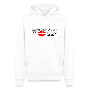 MDMA Ecstasy Pillen Lippen Molly Geschenk - Männer Premium Bio Hoodie - Weiß - Vorne - Nico (187cm)