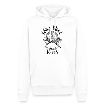 Viking - Sweat à capuche Premium bio Homme - blanc - Devant - Nico (187cm)