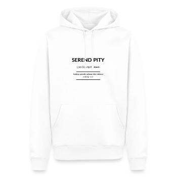 Serendipity (Entdeckung) 2k20 Edition - Männer Premium Bio Hoodie - Weiß - Vorne - Nico (187cm)