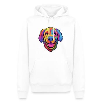 Berger de Beauce Hunderasse Cartoon Kawaii Illustra - Männer Premium Bio Hoodie - Weiß - Vorne - Nico (187cm)