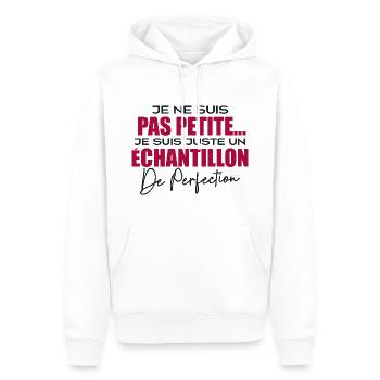 Frau Humor, Perfektion, Muttertagsgeschenk - Männer Premium Bio Hoodie - Weiß - Vorne - Nico (187cm)